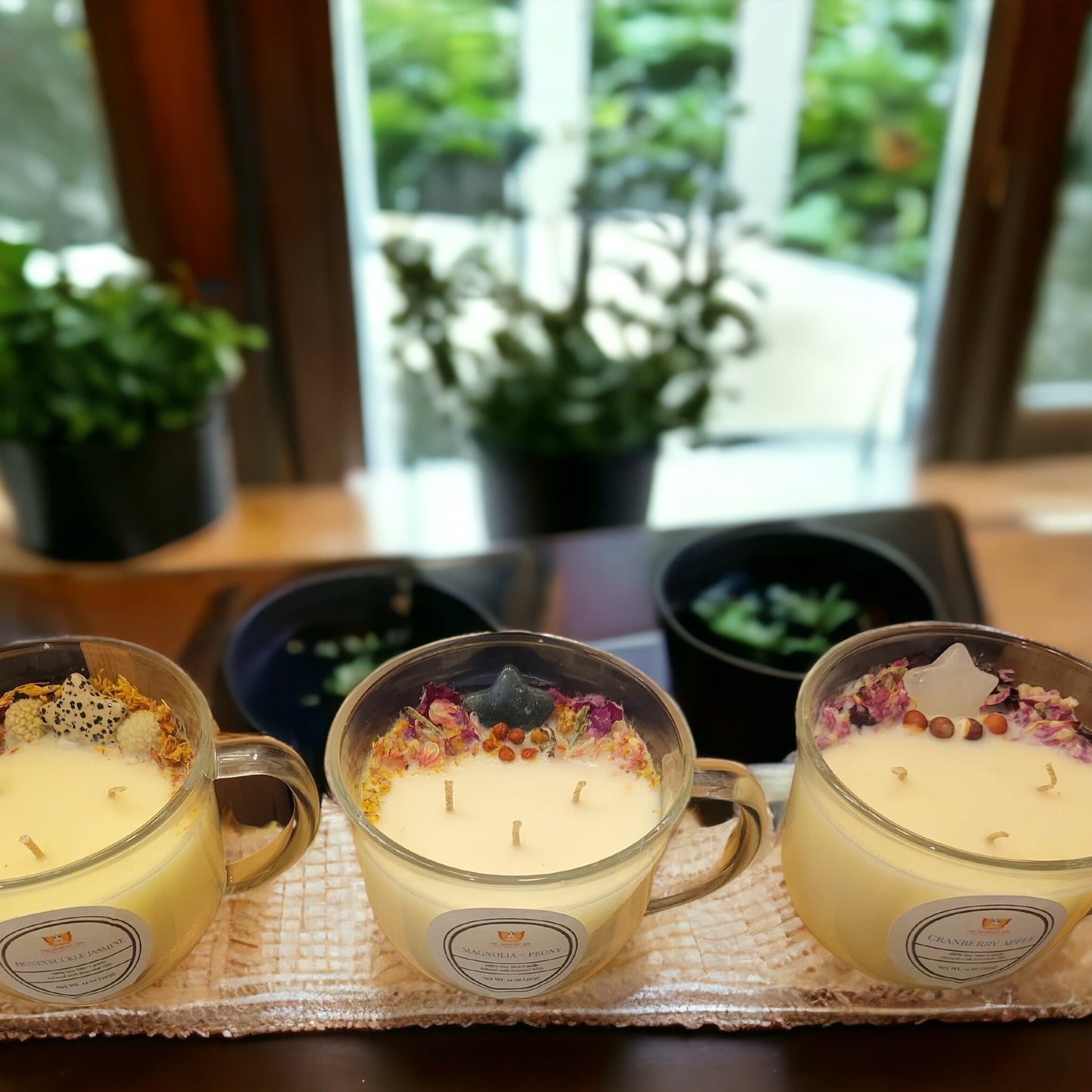 3-Wick Coffee Cup Apothecary Candle