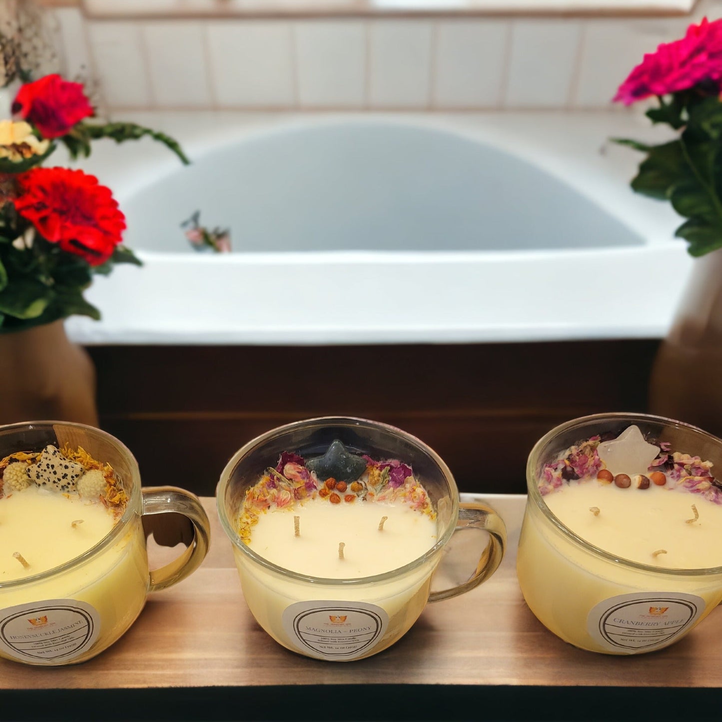 3-Wick Coffee Cup Apothecary Candle