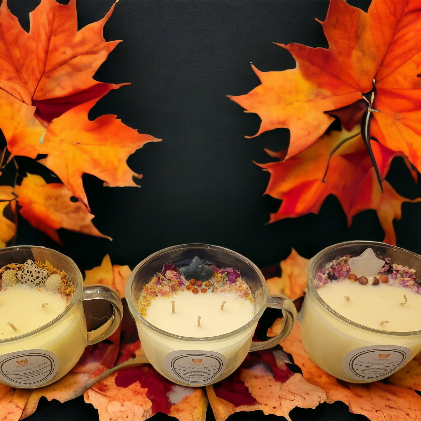 3-Wick Coffee Cup Apothecary Seasonal Candle