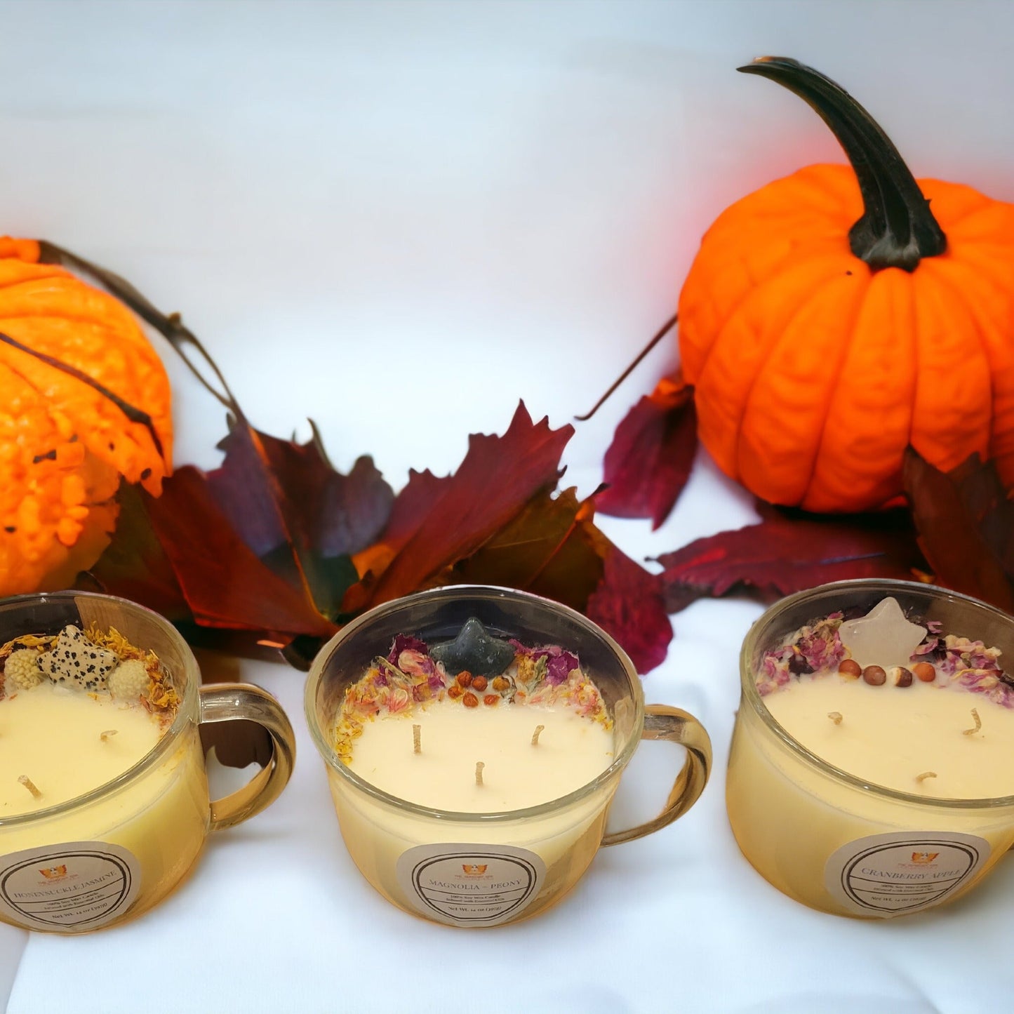 3-Wick Coffee Cup Apothecary Seasonal Candle