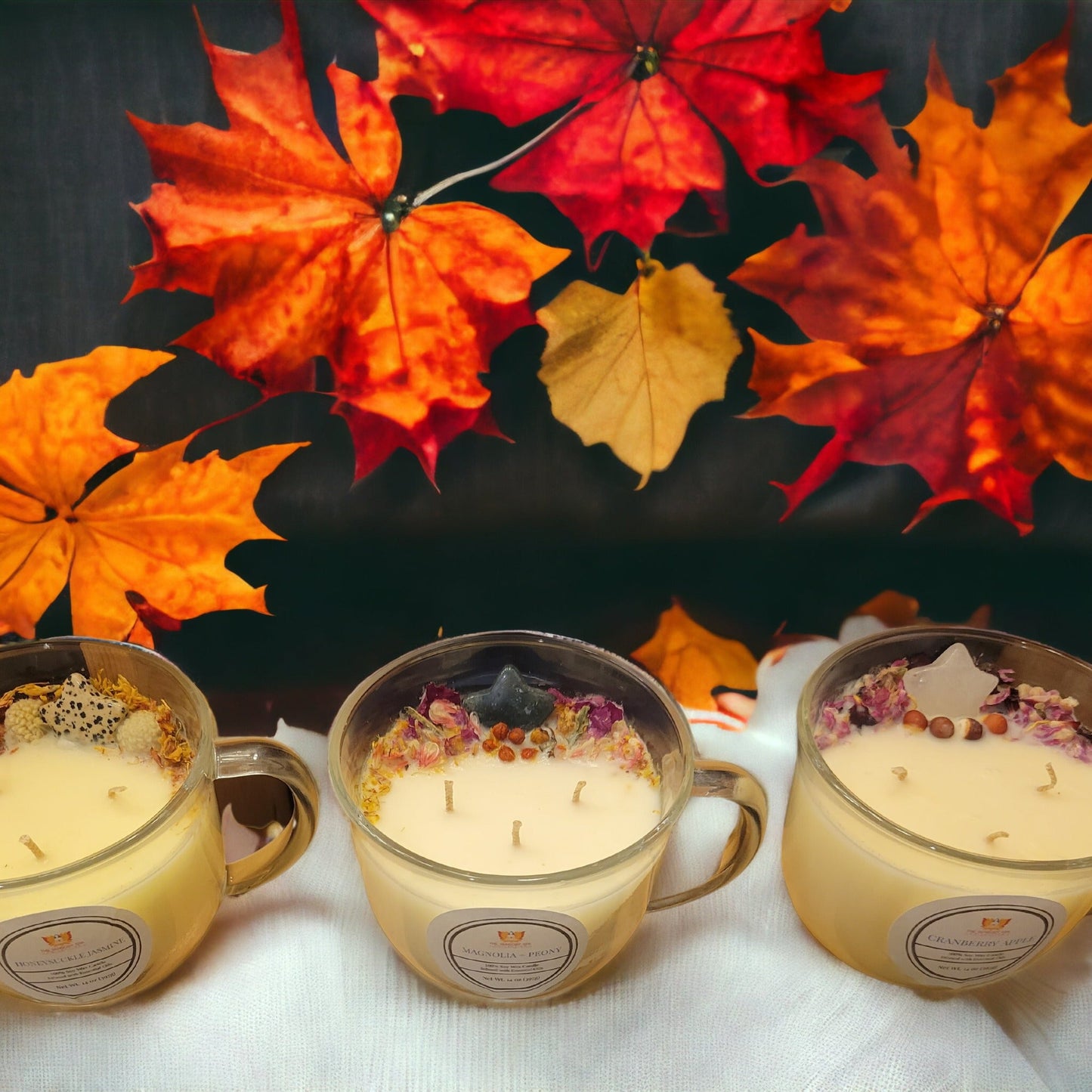 3-Wick Coffee Cup Apothecary Seasonal Candle