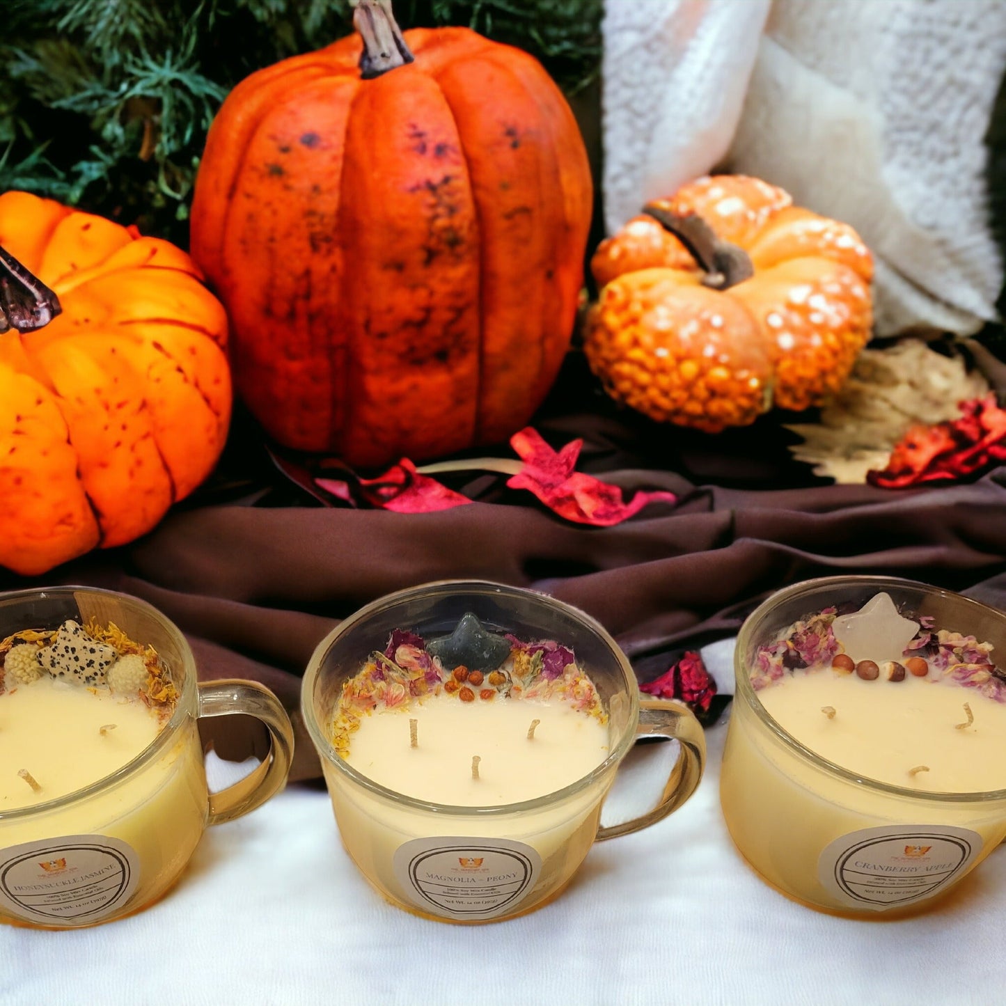 3-Wick Coffee Cup Apothecary Seasonal Candle