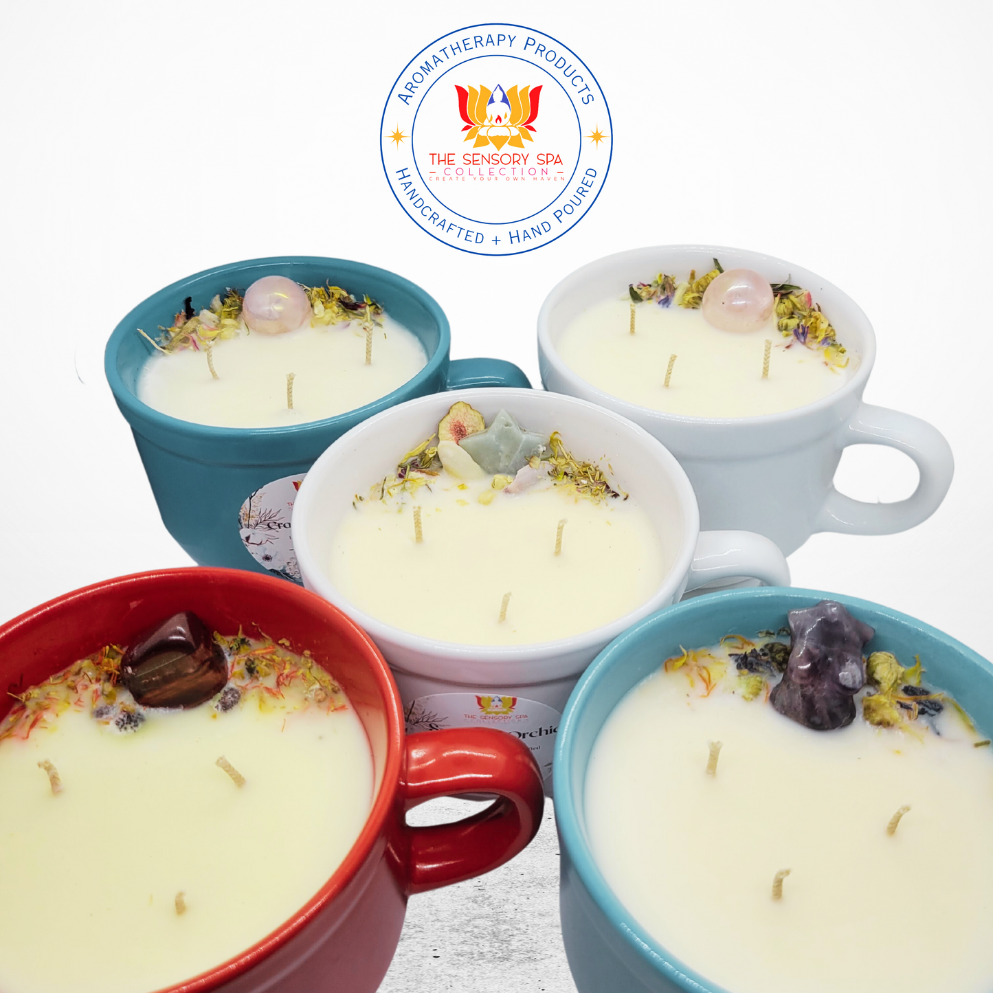 3-Wick Coffee Mug Apothecary Candle