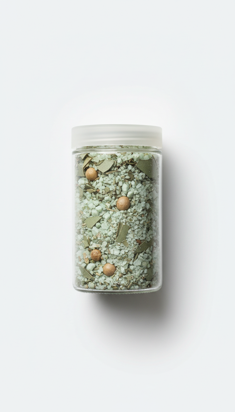 Aromatic eucalyptus bath soak