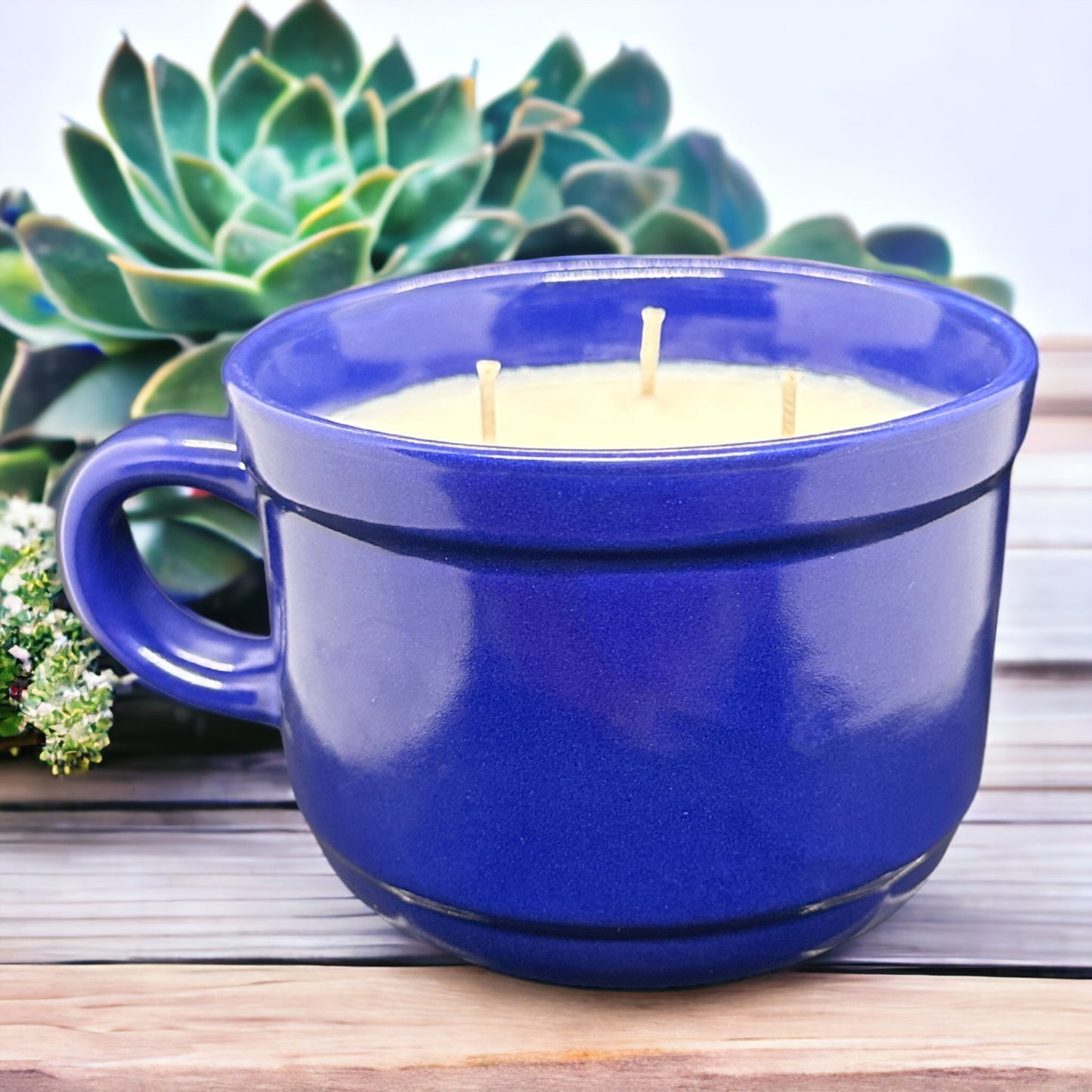 3-Wick Coffee Mug Apothecary Candle