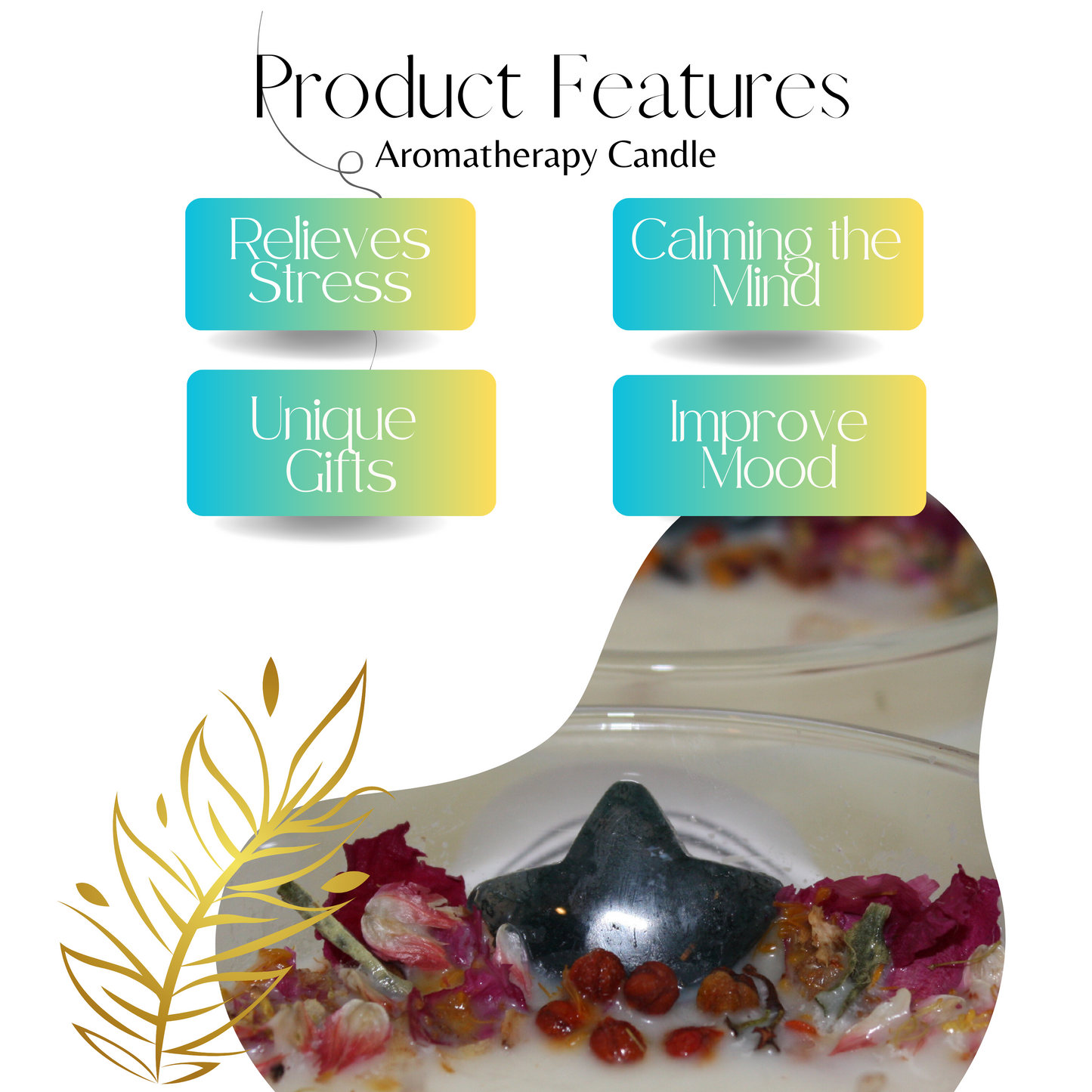 3-Wick Coffee Cup Apothecary Candle