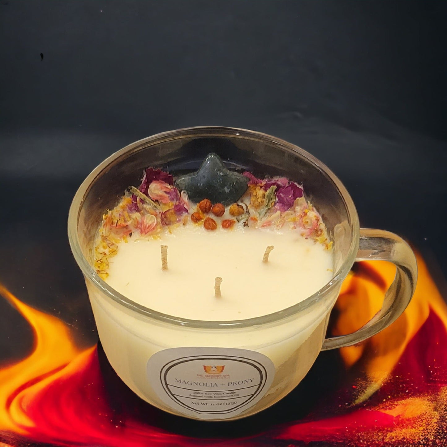 3-Wick Coffee Cup Apothecary Seasonal Candle