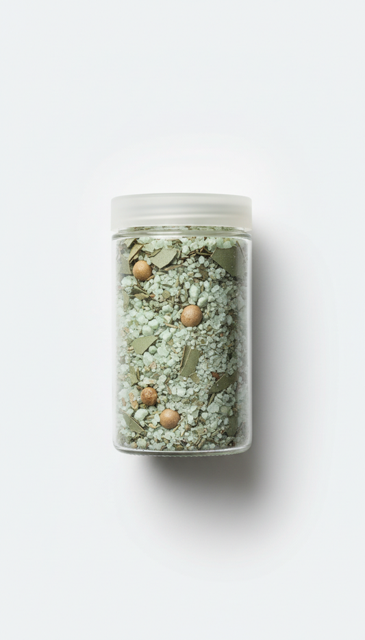 Aromatic eucalyptus bath soak