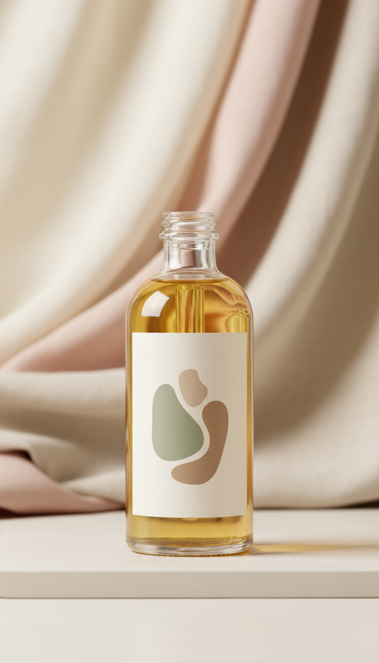 Nourishing body oil with jojoba infusion