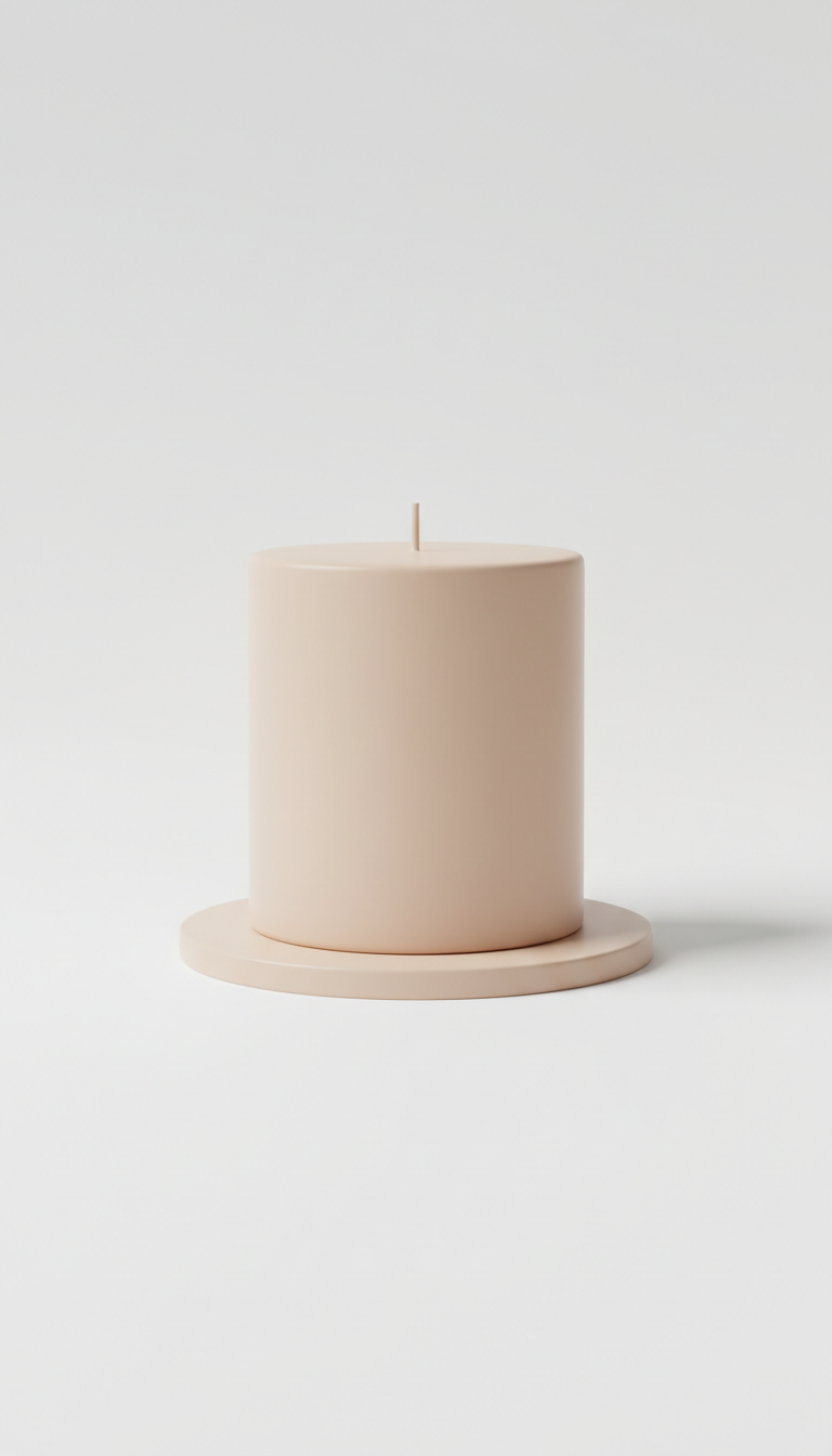 Aromatic Spa Candle with Essential Oils