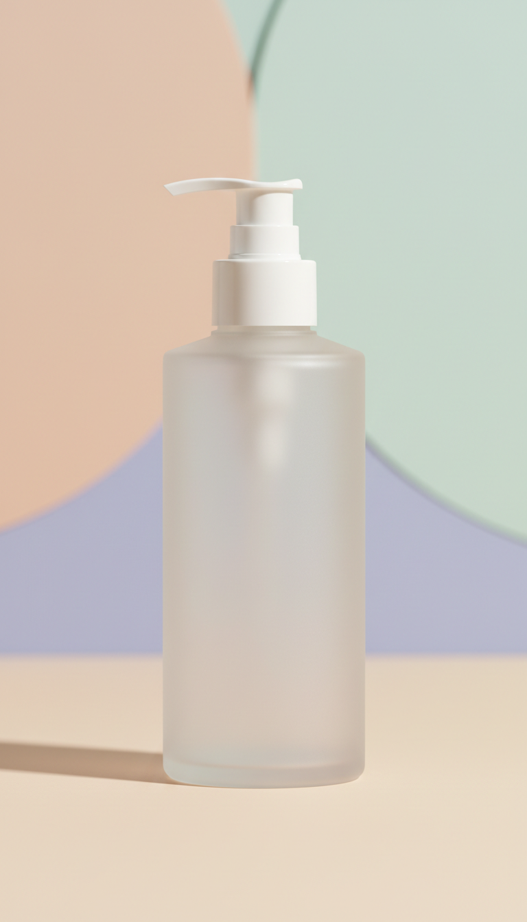 Silk Touch Body Lotion Frosted Bottle
