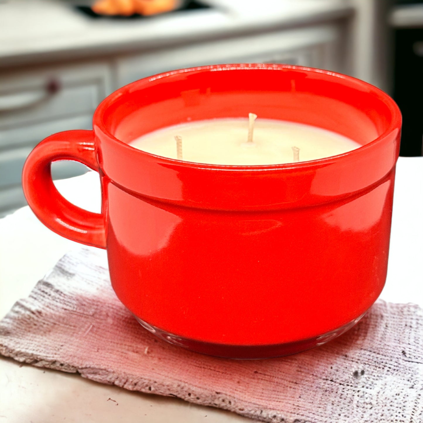 3-Wick Coffee Mug Apothecary Candle