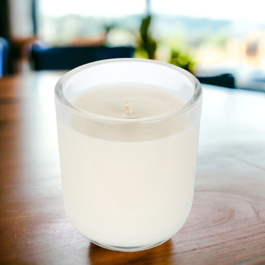 "The Diane Special" Sonoma Seasonal Candle CLEAR