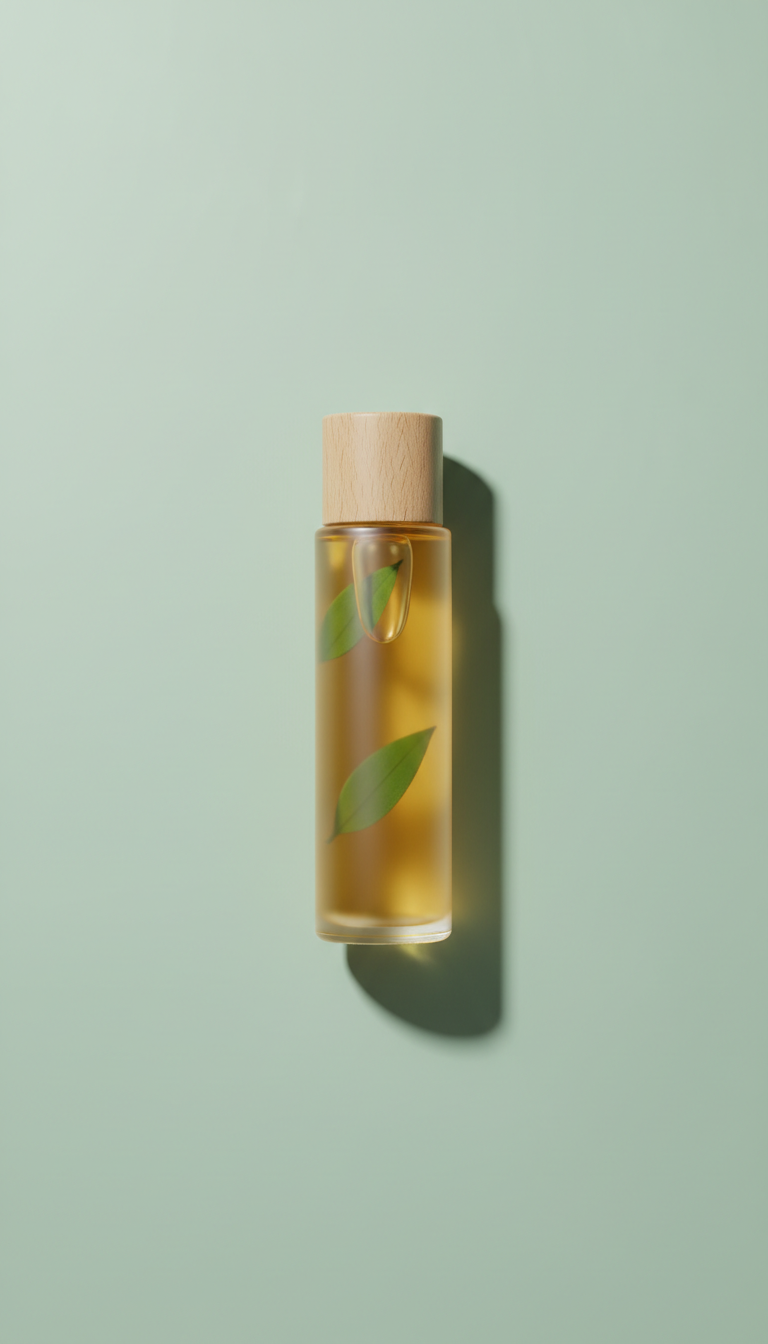 Nourishing body oil with jojoba blend