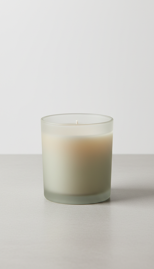 Calming Candle in Frosted Glass